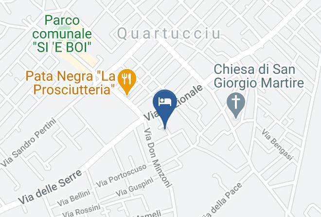 Cagliari - Bed And Breakfast Stentadi Maps