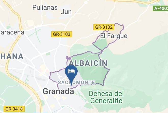 Granada - Bed And Breakfast Sweet Albayzin Maps