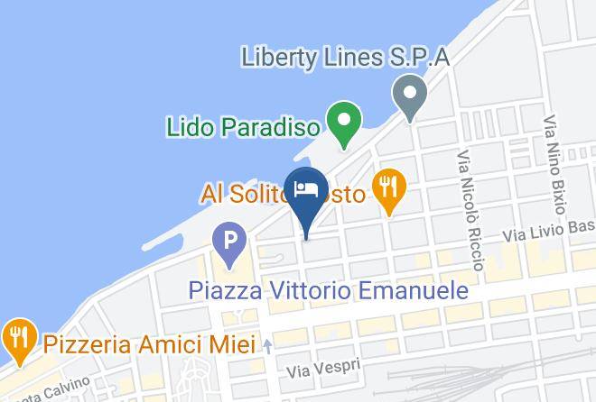Trapani - Bed And Breakfast Teti Maps