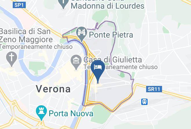 Verona - Bed And Breakfast The Lions Maps