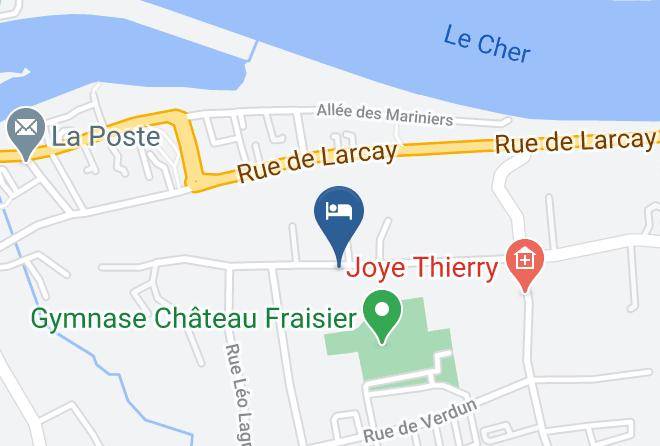Indre Et Loire - Chambres D'hotes La Sorellerie Maps