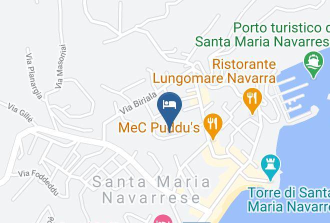 Nuoro - Bed And Breakfast Vacanze Portu Quau Maps