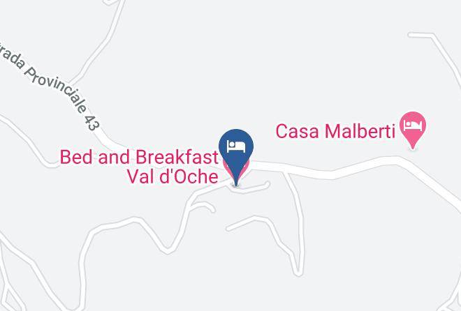 Asti - Bed And Breakfast Val D'oche Maps