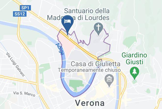 Verona - Bed And Breakfast Verona Brigo Maps