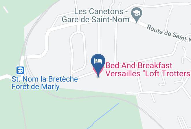 Yvelines - Bed And Breakfast Versailles Loft Trotters Maps