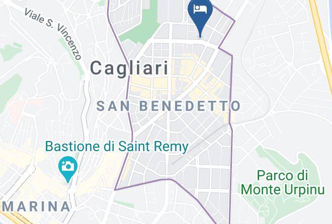 Cagliari - Bed And Breakfast Victoria Maps