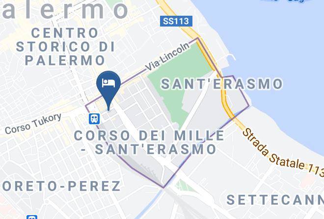 Palermo - Bed And Breakfast White Maps