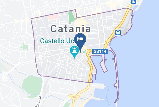 Catania - Bed And Breakfast Young B&b Maps