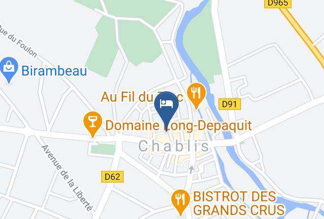 Yonne - Chambre D'hotes Auxerre Heart Of Chablis Maps
