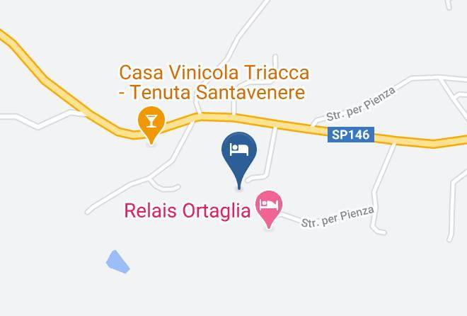 Siena - Bed And Breakkast Il Girasole Maps