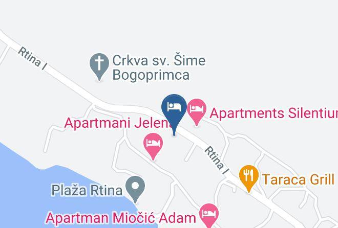 Razanac - Bed And Brekfast Near The Beach Maps