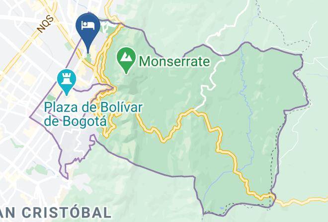 Bogota - Bed And Coffee Macarena Maps