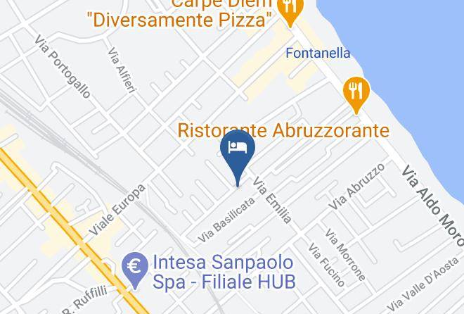 Pescara - Bed And Roses Maps