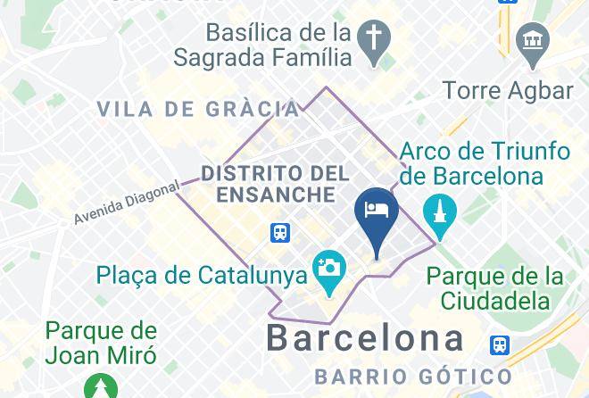 Barcelona - Bed & Art Barcelona Maps