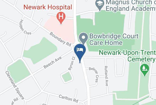 Notts - Bed At Bowbridge Centre Town Maps