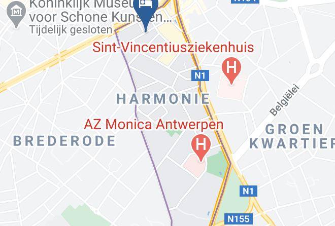 Antwerp - Bed Bad En Brood Maps