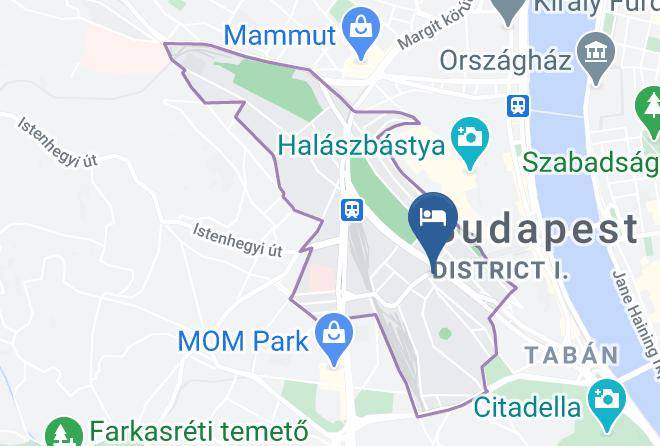 Budapest Krisztinavaros - Bed & Beers Inn Budapest Maps