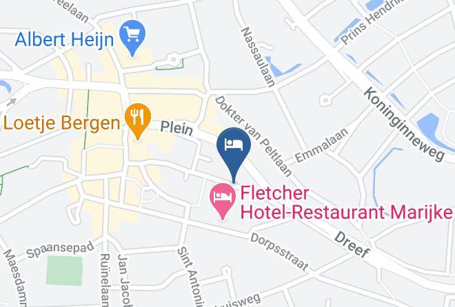 Bergen - Bed & Bergen In De Aap Maps