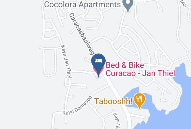Willemstad - Bed & Bike Curacao Jan Thiel Maps