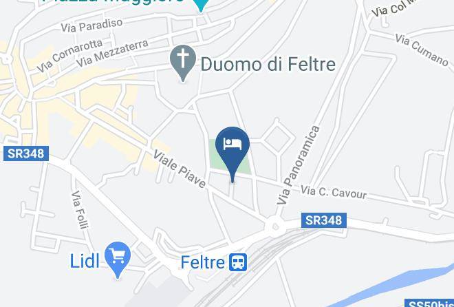 Belluno - Bed & Bike Feltre Maps