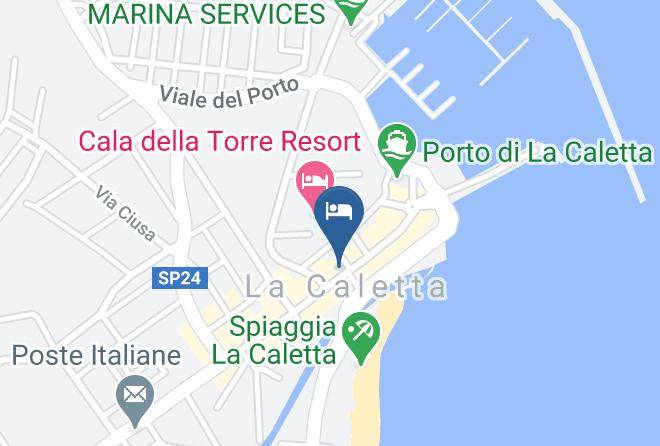 Nuoro - Bed & Blu Camere Maps
