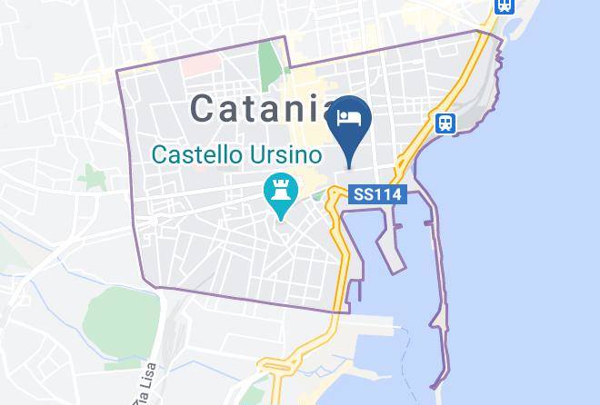 Catania - Bed Book & Breakfast Landolina Maps
