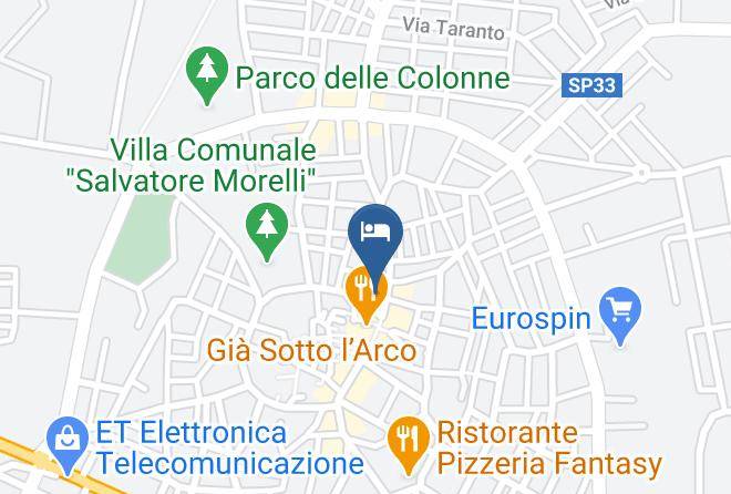 Brindisi - Bed&bread Piazza 'nzegna Maps