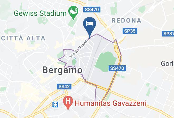 Bergamo - B&b Da Bice Maps