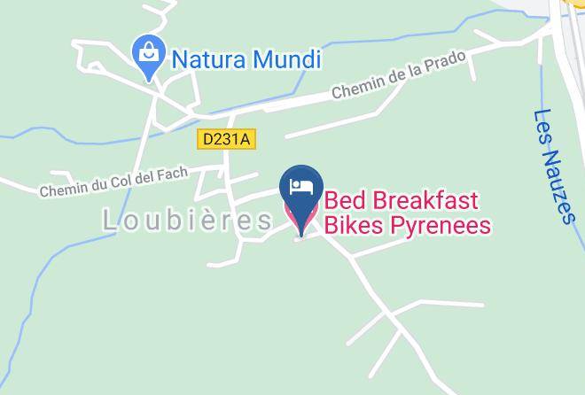 Ariege - Bed Breakfast Bikes Pyrenees Maps