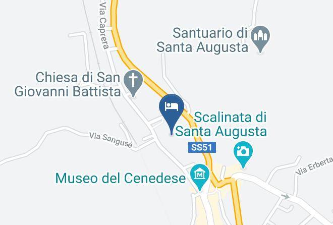 Treviso - Bed&breakfast Castrum Di Serravalle Maps