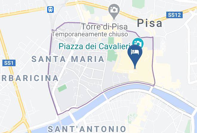 Pisa - Bed Breakfast Cuore Di Pisa Maps