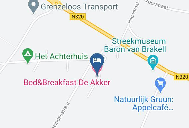 Gemeente Buren - Bed&breakfast De Akker Maps