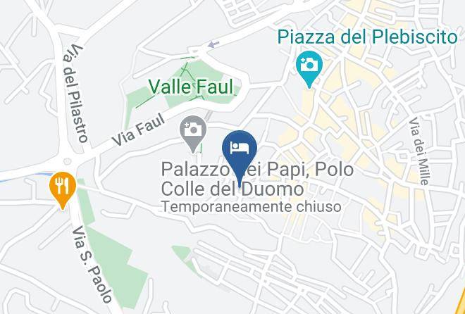 Viterbo - B&b Dei Papi Boutique Hotel Maps