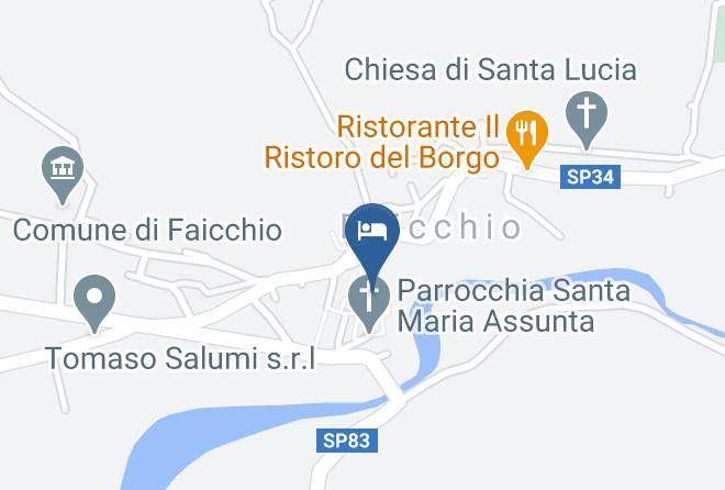 Bed Breakfast Del Duca Map