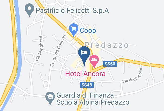 Trento - Bed&breakfast Dolce Relax Maps