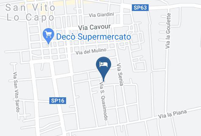 Trapani - Bed Breakfast Fra Lu Mari Maps