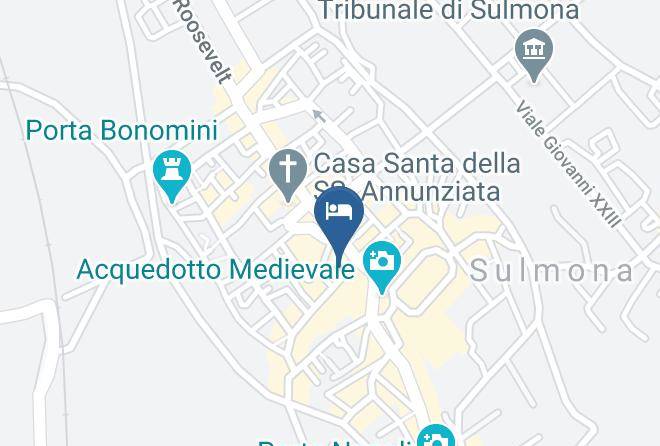 L Aquila - Bed Breakfast Gli Archi Sulmona Abruzzo Maps