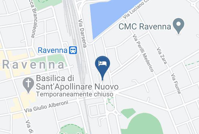 Ravenna - B&b Al Candiano Maps