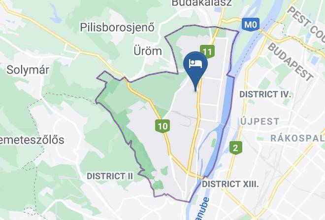 Budapest 3 Kerulet - Bed Breakfast Hotel Budapest Maps