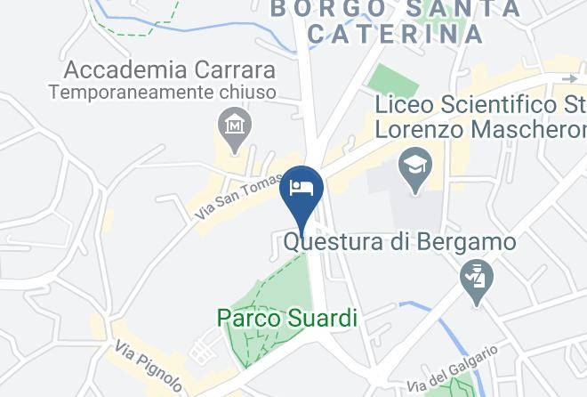 Bergamo - Foresteria Lombarda Il Danubio Maps