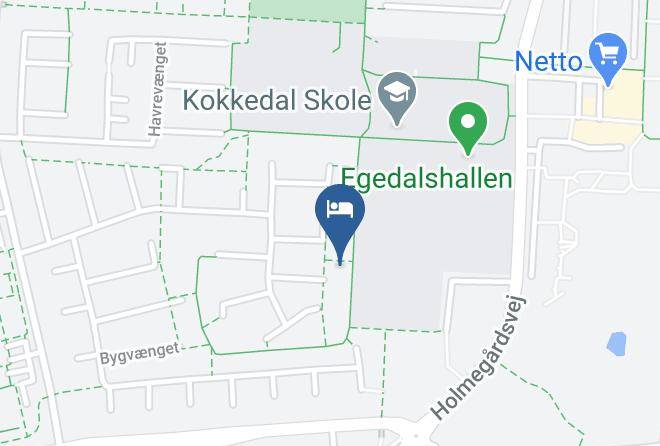 Bed & Breakfast Kokkedal Horsholm Map - Capital Region - Kokkedal