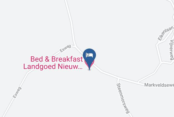 Bed & Breakfast Landgoed Nieuw Kagelink Karte - Overijssel - Hof Van Twente
