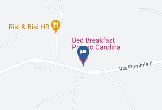 Ancona - Bed Breakfast Poggio Carolina Maps