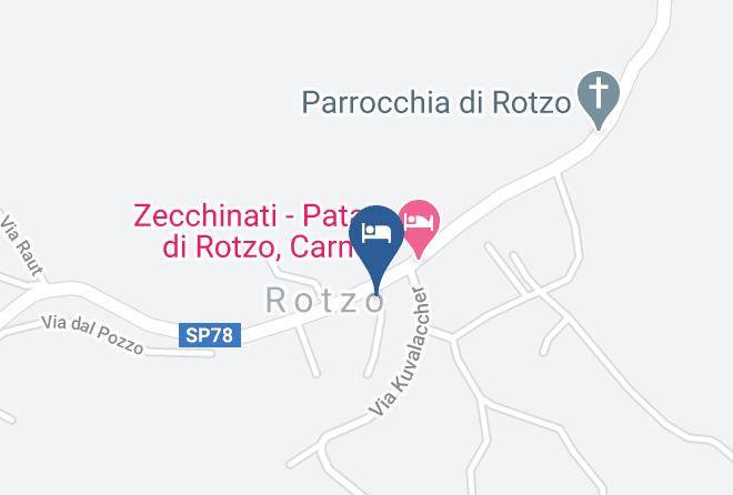 Vicenza - Bed Breakfast Rotzo Maps