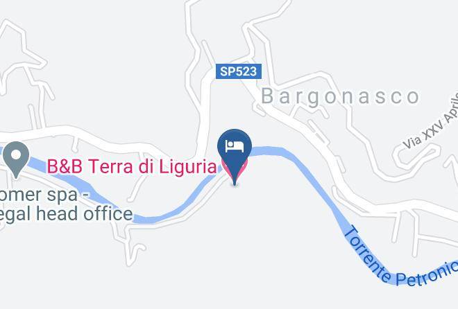 Genoa - B&b Terra Di Liguria Maps