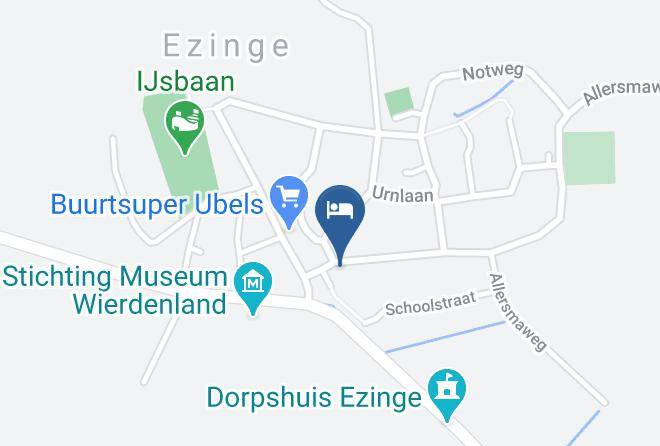 Bed & Broodje De Kastanje Map