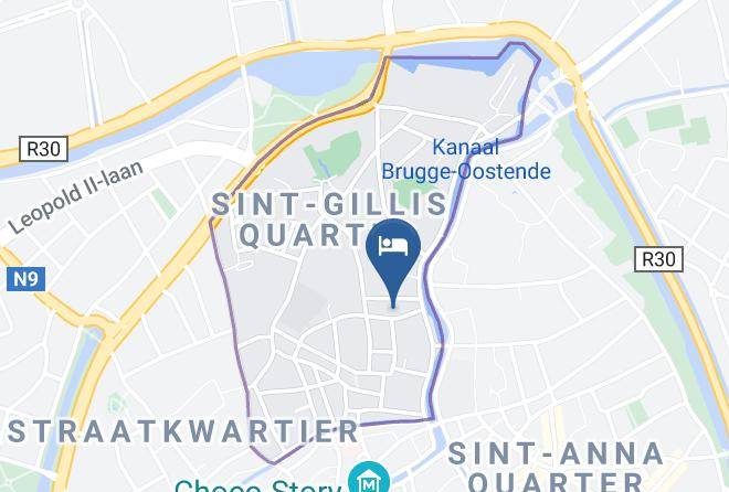 West Flanders - Bed & Bruges Maps