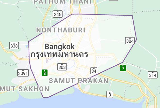 Suan Luang District - Bed By Tha Pra Hotel & Apt Maps