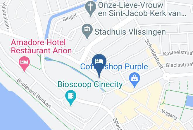 Vlissingen - Bed By The Beach Maps