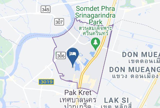 Amphoe Pak Kret - Bed Chaengwattana Pakkret Maps